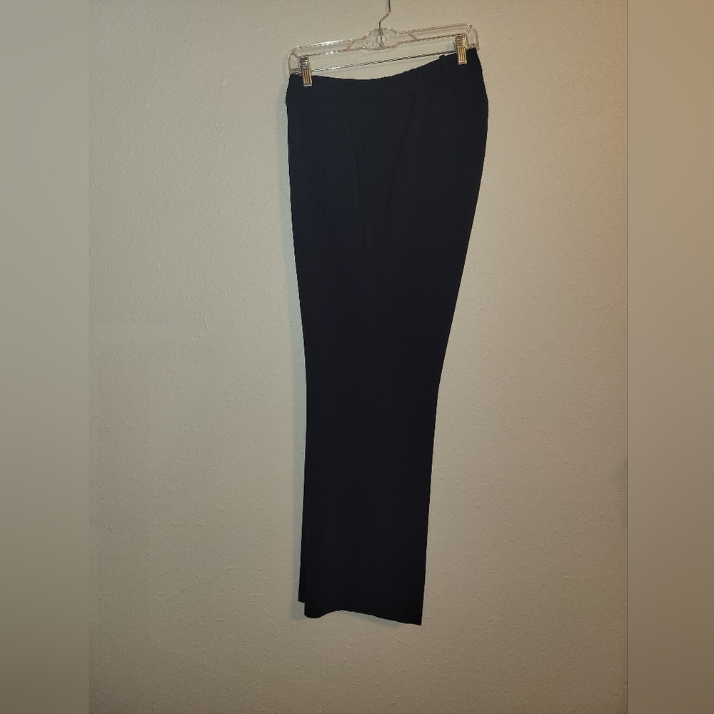 Talbots Women Dress Pants sz 18W Navy Blue